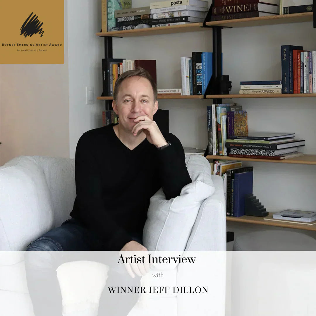 Jeff Dillon wins the Boynes Art Award January 2023 — Canadian fine art painter from Waterloo Ontario