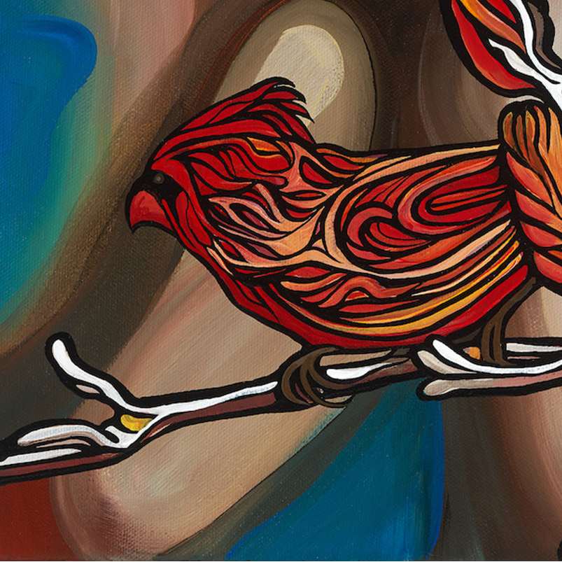 #139 « Oiseau rouge »