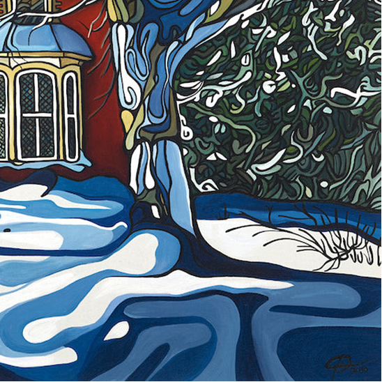 #187 “冬日清晨的温暖阳光”