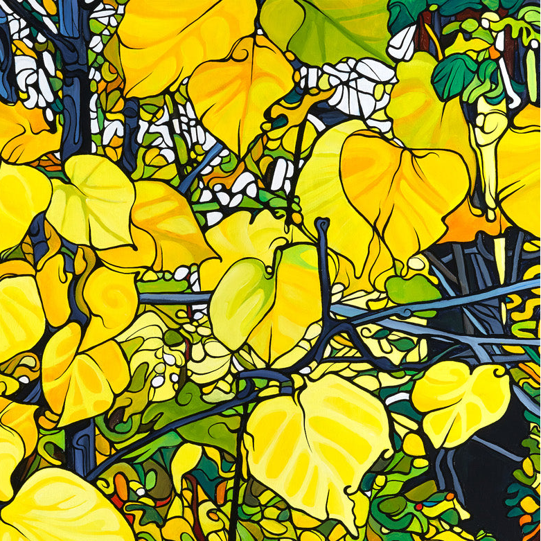 #243 « Luminescence dorée »