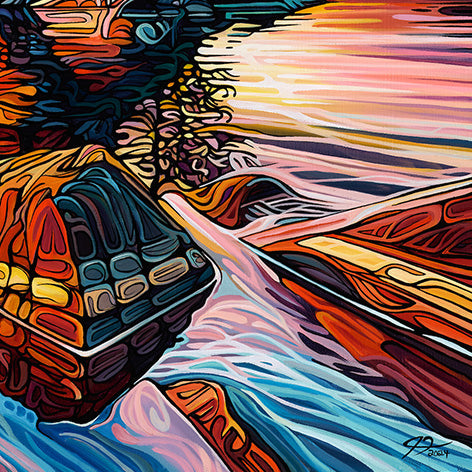 #285 "Radiant Crimson Sky"