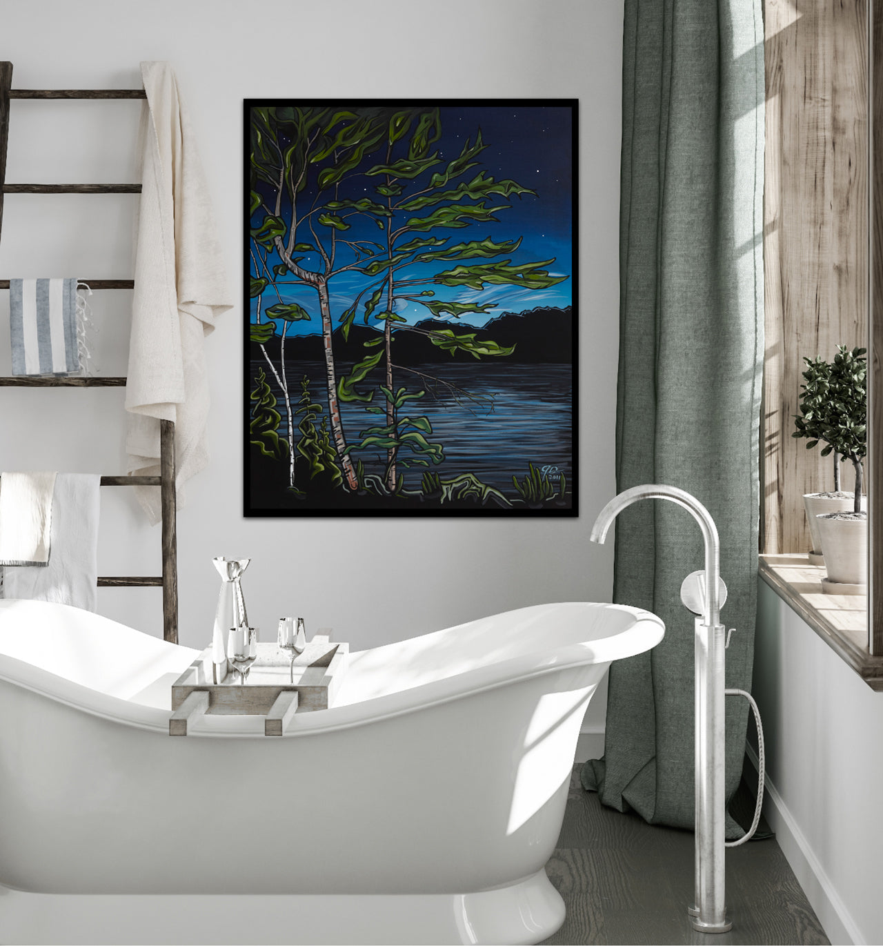 3-green-fire-at-dusk-prints