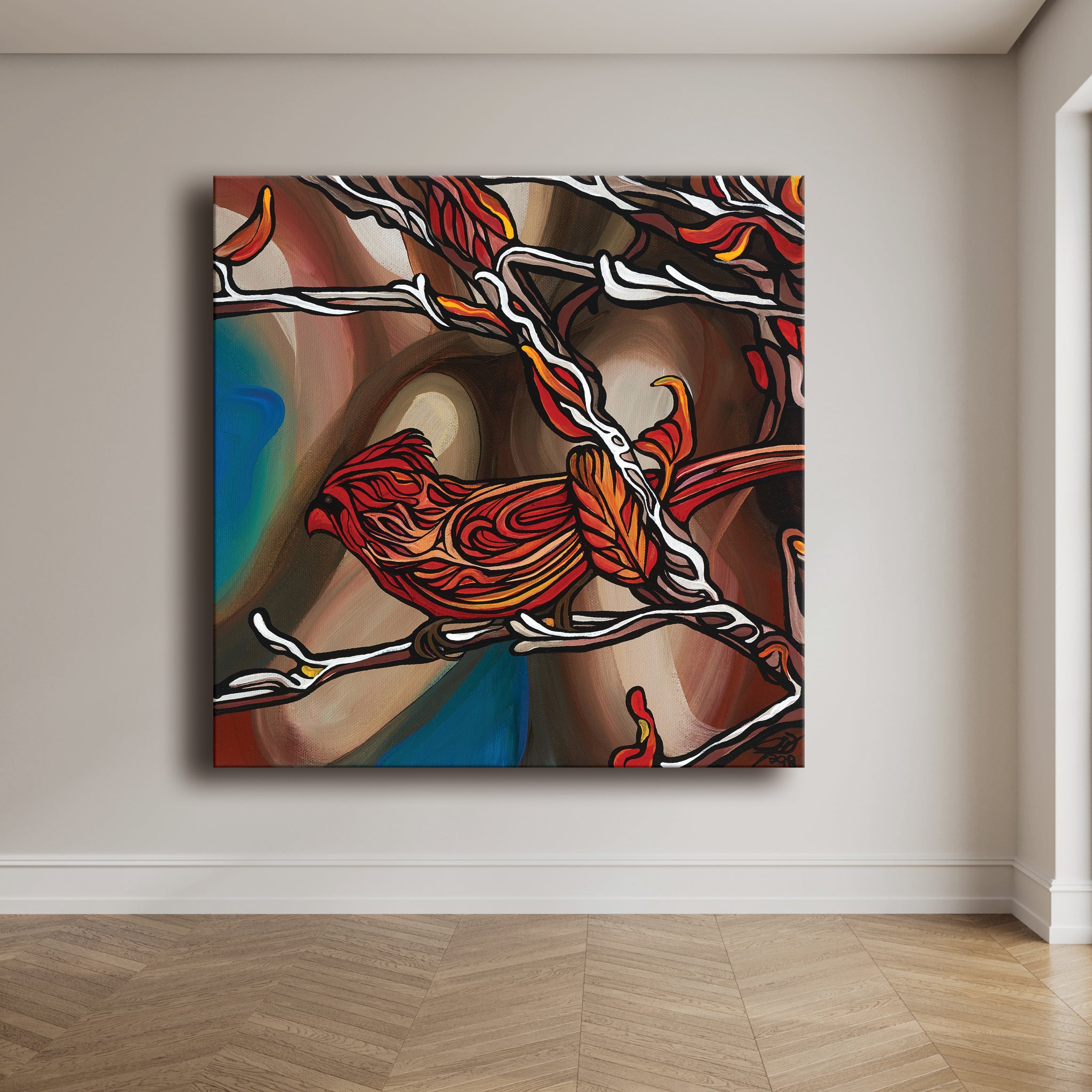 #139 « Oiseau rouge »