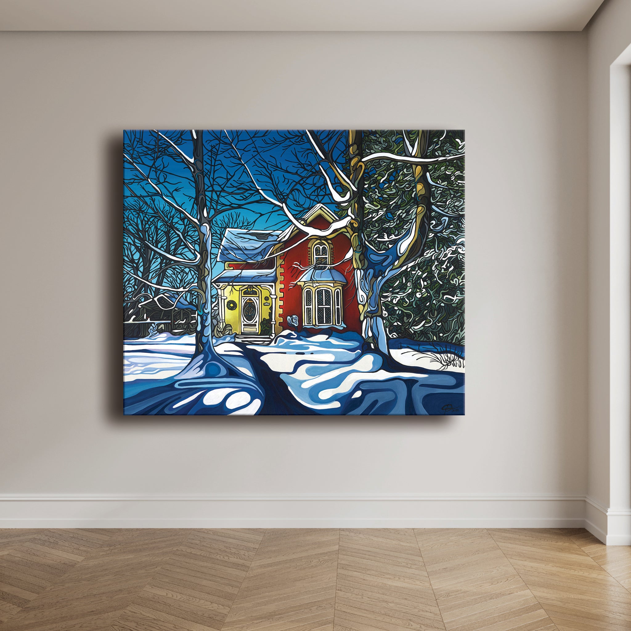 #187 “冬日清晨的温暖阳光”