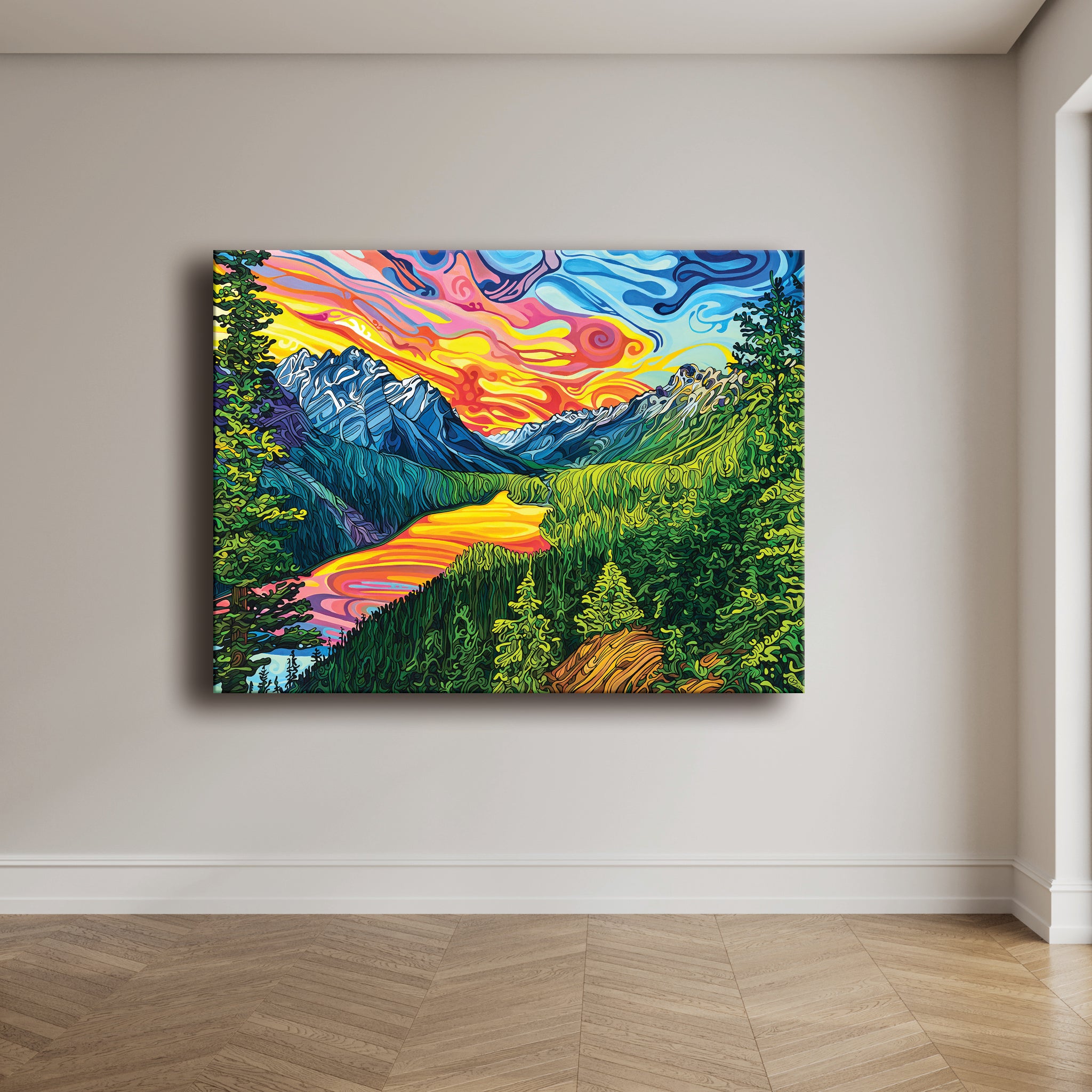 #228 “伴着湖水起舞”