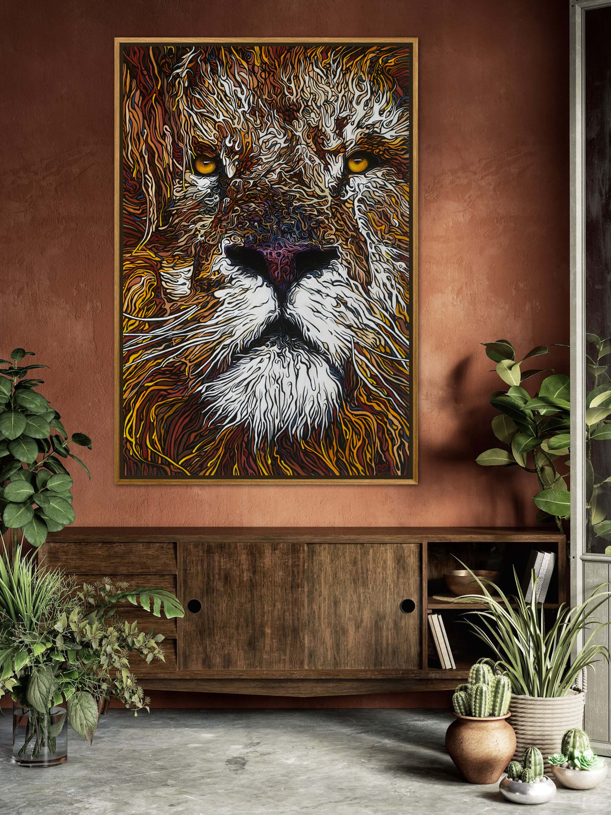 100-dancing-with-the-lion-prints