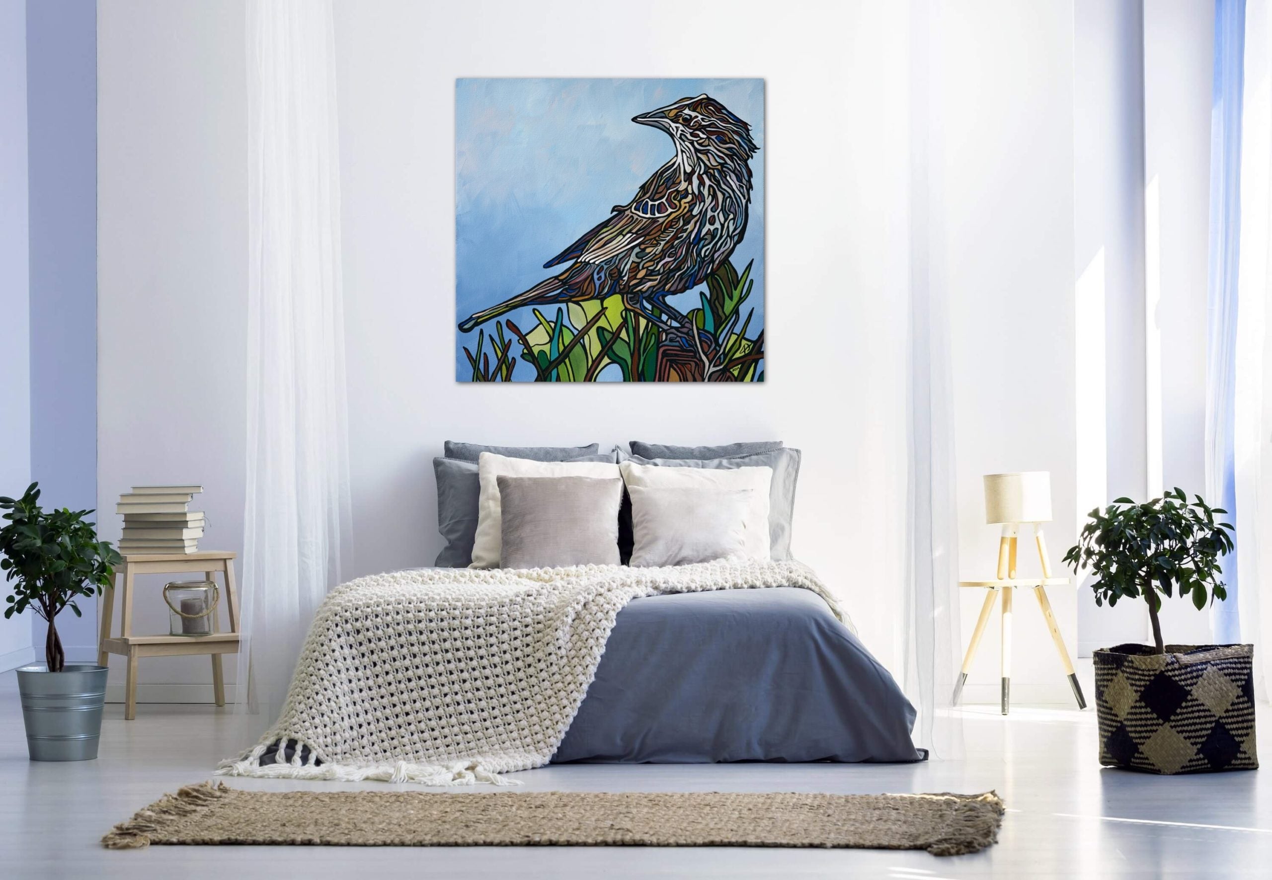 169-red-winged-blackbird-female-prints