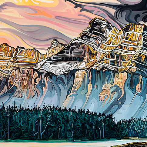 #266 – Dusk on Mountain Peaks