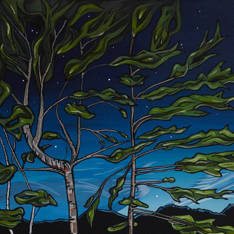 #3 – Green Fire at Dusk