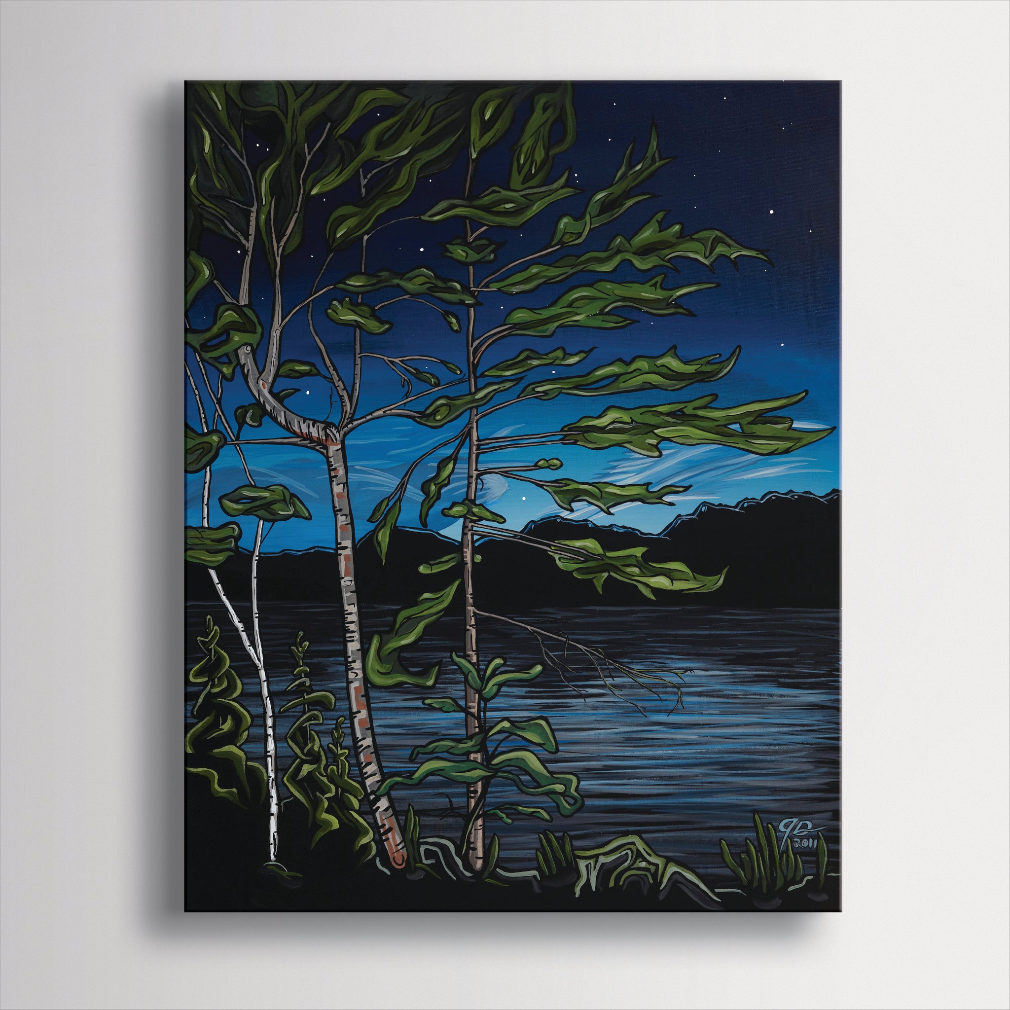 #3 – Green Fire at Dusk