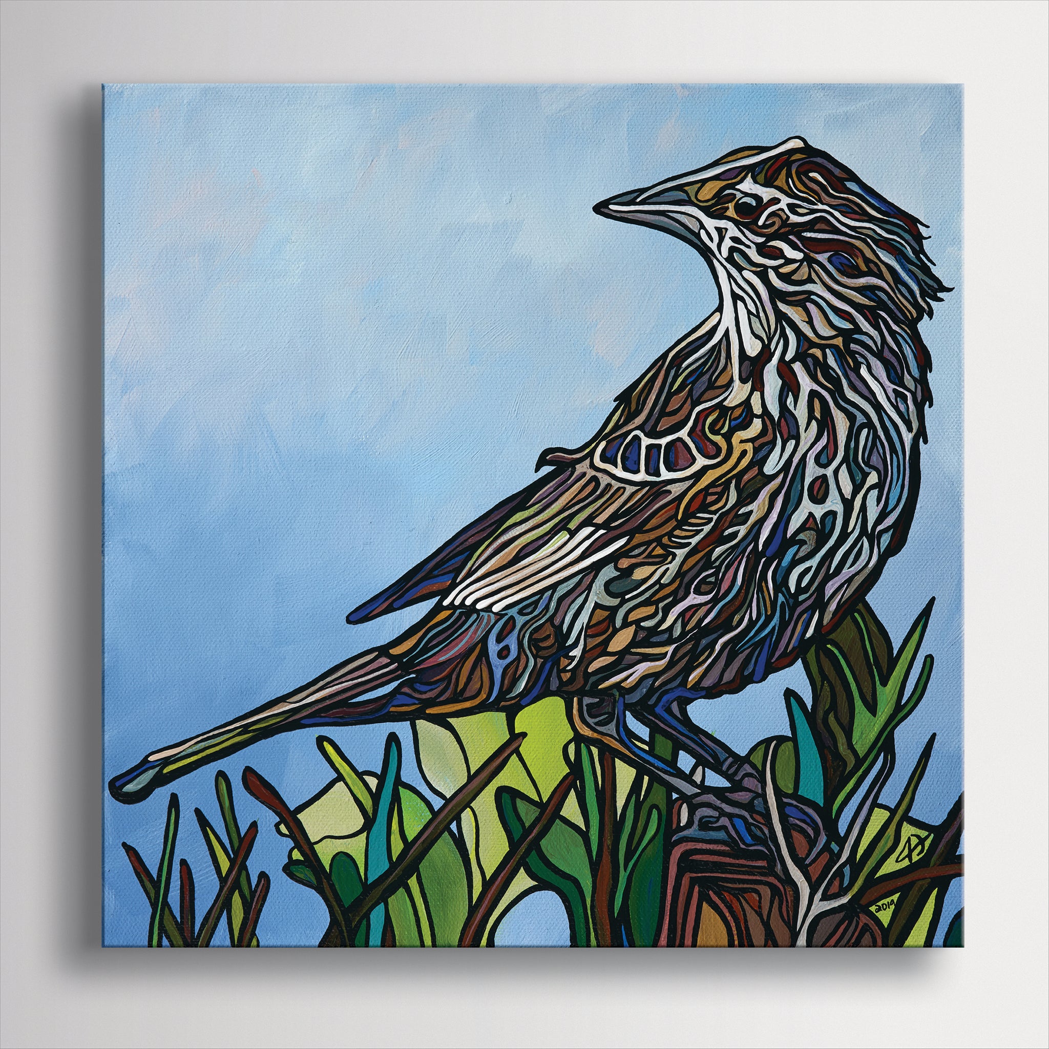 #169 – Red-winged Blackbird Female