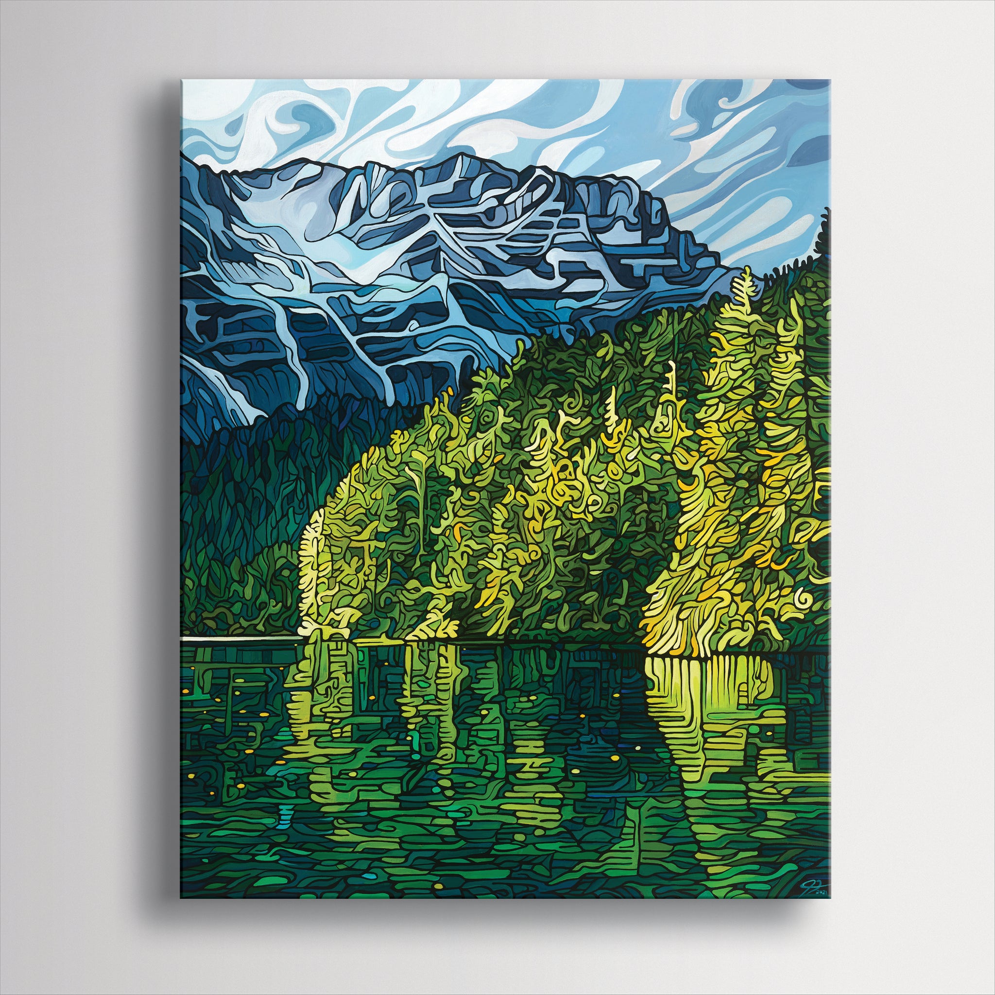 #206 – Emerald Reflection