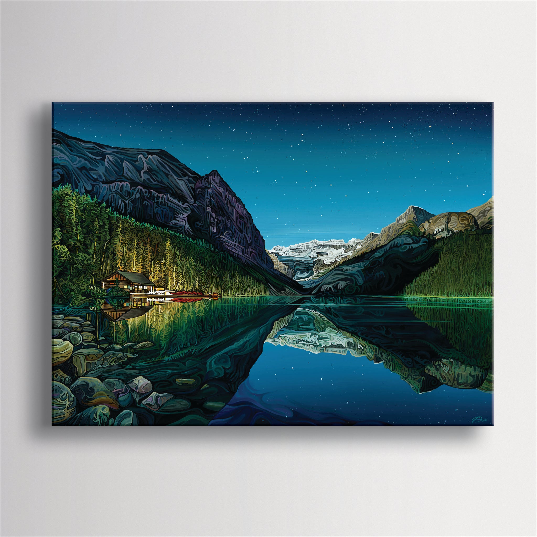 Stars Over Lake Louise - Canadian Landscape Print | Jeff Dillon