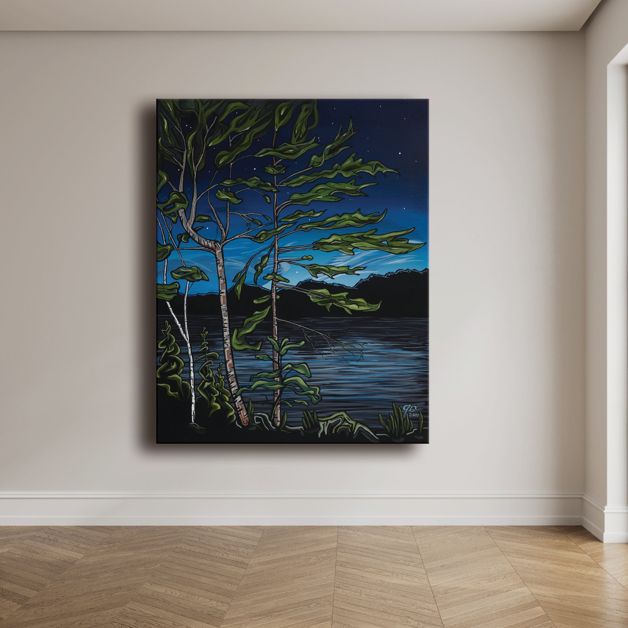 #3 "Green Fire At Dusk"