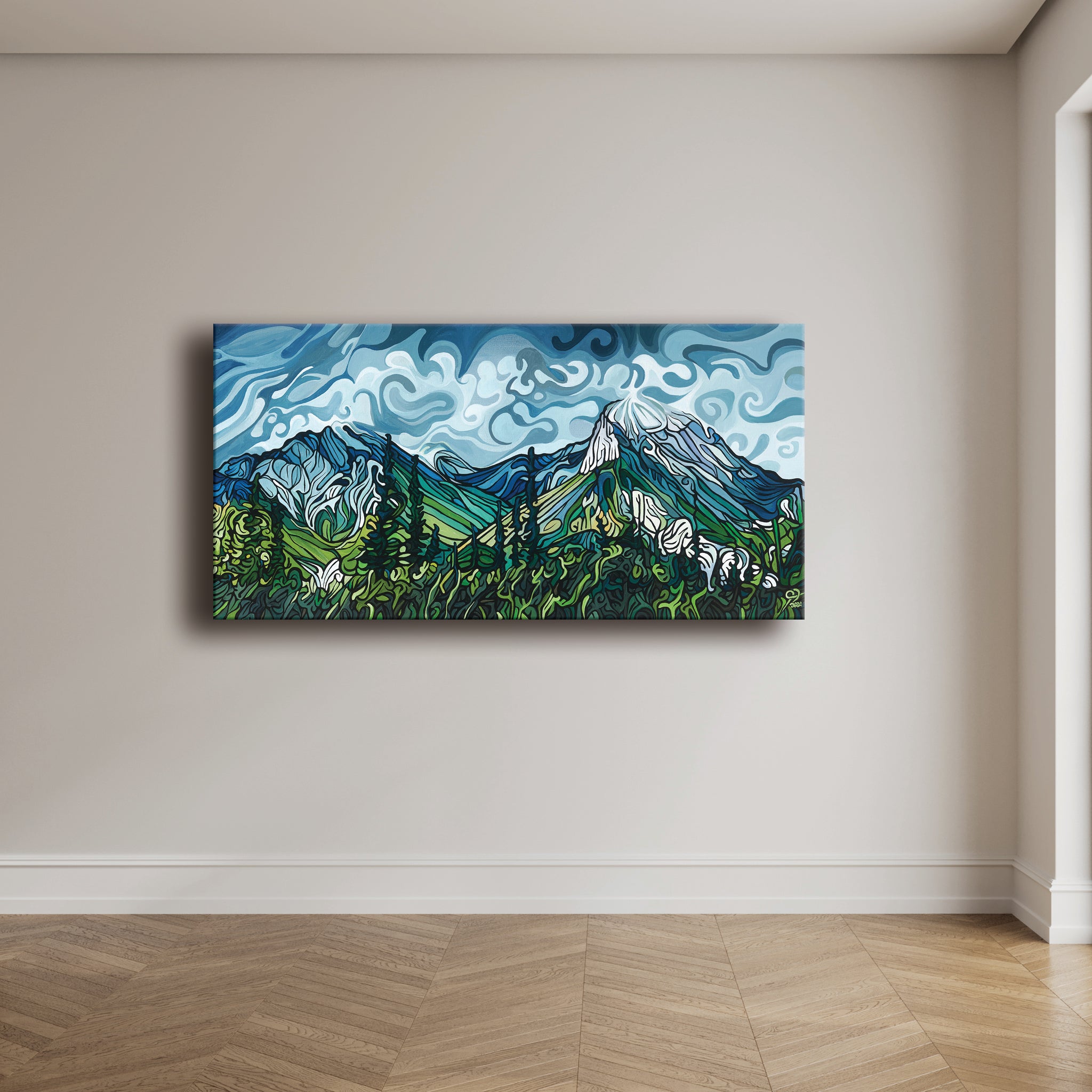 #211 "Windy Jasper Range"