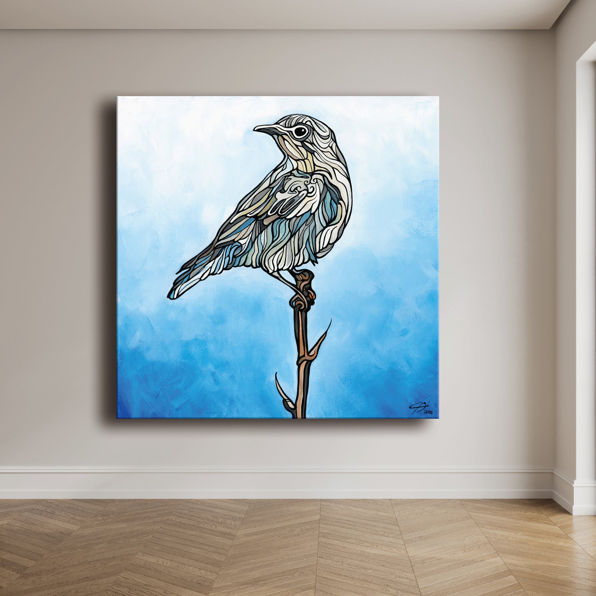 #252 « Merlebleu des montagnes»