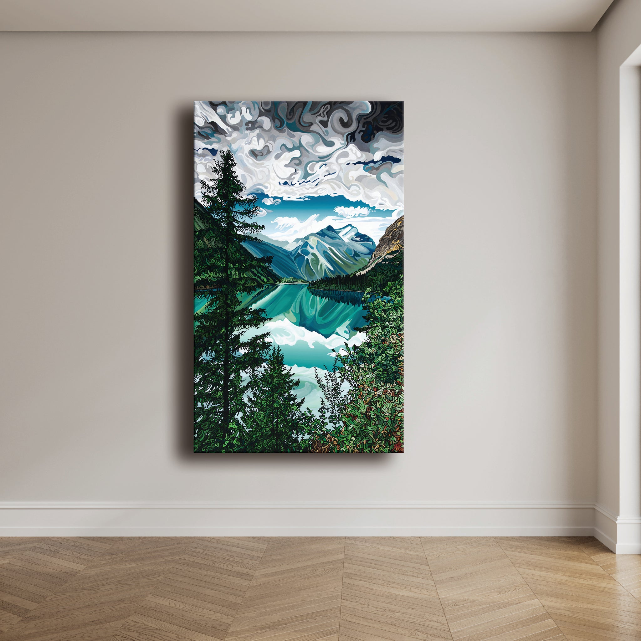 #261 « Sous un ciel orageux »