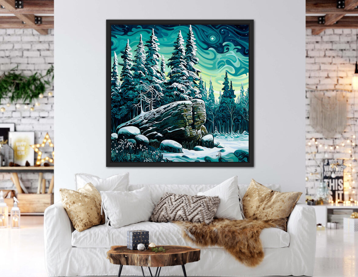 268 Moonlit Forest Glow