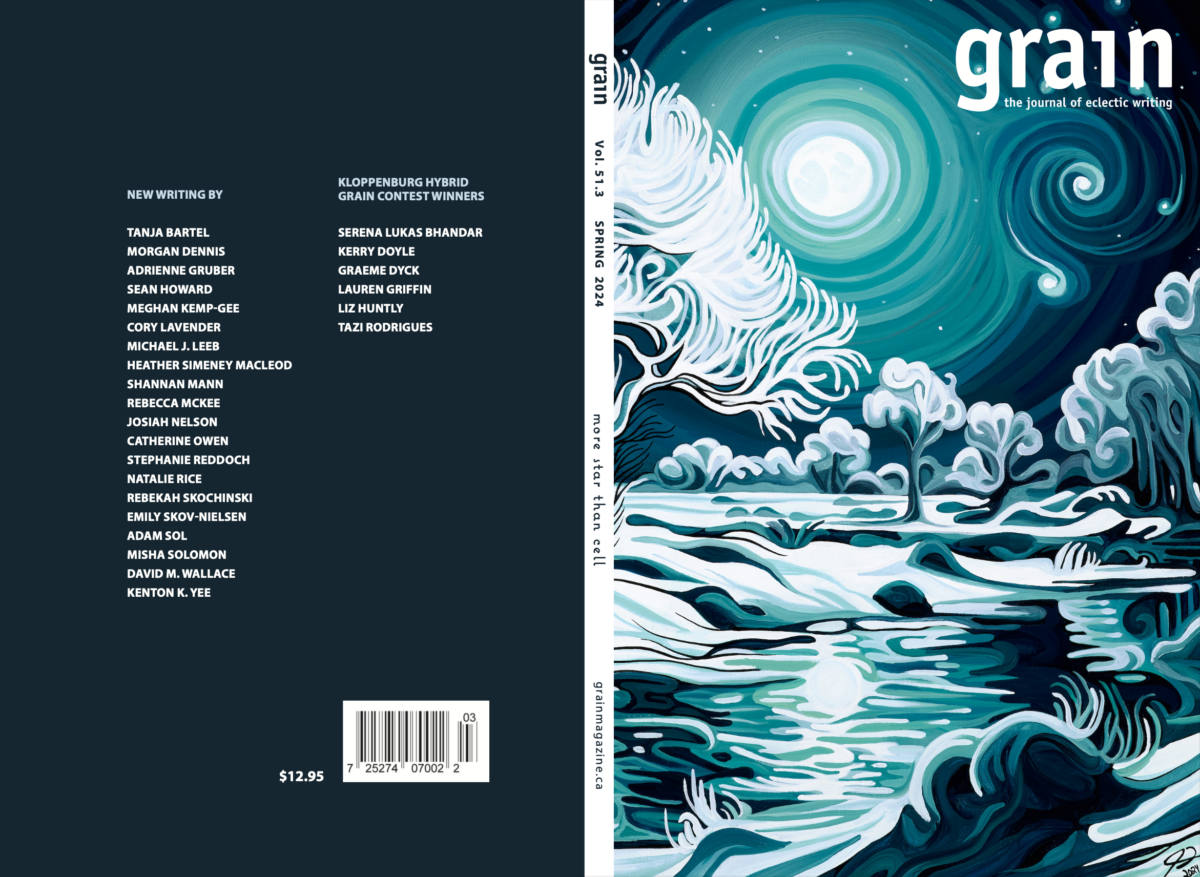 Cover art for spring, 2024, volume 51.3 Grain Journal